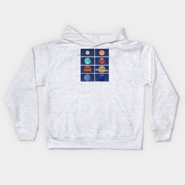 The Solar System Kids Hoodie by SaganPie